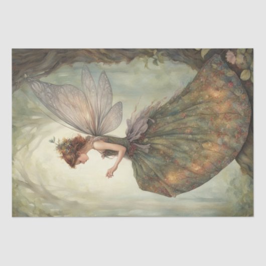 エンチャント秋の妖精2デコペ紙 薄葉紙 (正面)