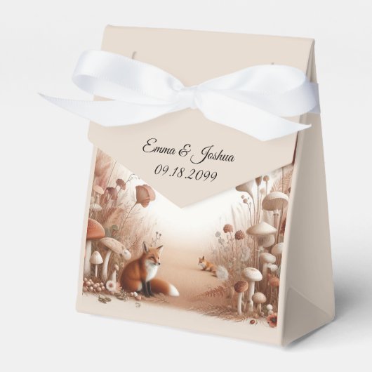 エンチャント秋の森のキツネ結婚ズ フェイバーボックス (正面サイド)