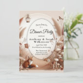 エンチャント秋の森キツネディナーパーティー 招待状 (スタンド正面)