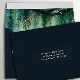 エンチャント結婚ドフォレストゲスト住所 シール