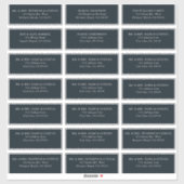 エンチャント結婚ドフォレストゲスト住所 シール (シート)