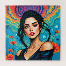 エンチャント美しいとフローラ・エネルギー ジグソーパズル