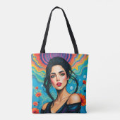 エンチャント美しいとフローラ・エネルギー トートバッグ (裏面)