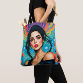 エンチャント美しいとフローラ・エネルギー トートバッグ (クローズアップ)