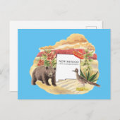 エンチャント記念ポストカードのニューメキシコの土地 ポストカード (正面/裏面)