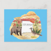 エンチャント記念ポストカードのニューメキシコの土地 ポストカード (正面)