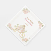 エンチャント誕生日プリンセススタンダードルンチョン スタンダードランチョンナプキン (角)