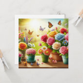 エンチャント開花フローラフラットカード カード (正面/裏面インサイチュ)