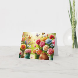 エンチャント開花フローラ折り畳みカード カード