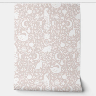 エンチャント魔法ガーデンガールズ子供部屋ベッドルーム 壁紙