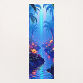 エンチャント鮮やかリバーフォレストドリーム ヨガマット (裏面)