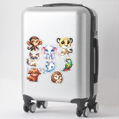 エンチャント3Dワイルドライフシールコレクション シール (スーツケース)