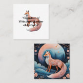 エンチャント・エンバー・キツネ スクエア名刺 (正面/裏面)