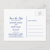 エンチャント・ガーデン日付を保存 案内ポストカード (裏面)