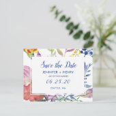 エンチャント・ガーデン日付を保存 案内ポストカード (スタンド正面)