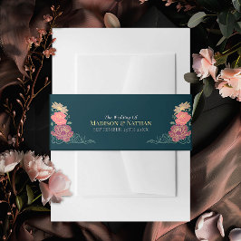 エンチャント・ガーデン結婚フローラ 招待状ベリーバンド