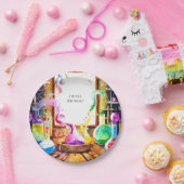 エンチャント・キッズケミストリー・サイエンティスト誕生日 ペーパープレート (パーティー)