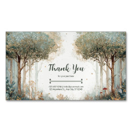 エンチャント・フォレお洒落ストとイーサリア マグネット名刺