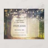 エンチャント・フォレスト日付ポストカードの保存 案内ポストカード (裏面)