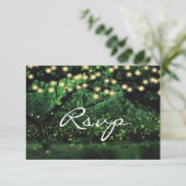 エンチャント・フォレスト・ウェディングRSVP 出欠カード (スタンド正面)