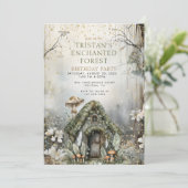 エンチャント・フォレスト・キッドの誕生日パーティー 招待状 (スタンド正面)