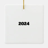 エンチャント、ワシントン・クリスマス・オーナメント セラミックオーナメント (裏面)