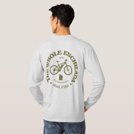 エンチラダ全体(MTB) Tシャツ (裏面フル)