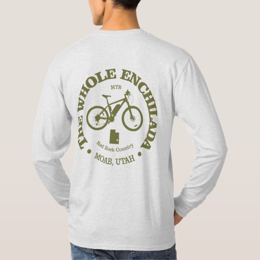 エンチラダ全体(MTB) Tシャツ (裏面)