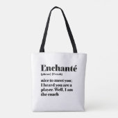 エンチ感動的ンフランスのテニース トートバッグ (裏面)