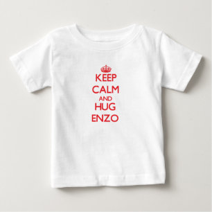 エンツォ穏やか、抱擁保って下さい ベビーTシャツ