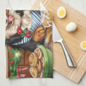 エンツレブチャーマウンテンホリデーベーキング:フェスティバル キッチンタオル (四つ折り)