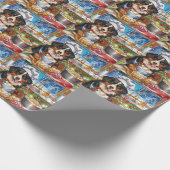 エンツレブチャーマウンテンホリデーベーキング:フェスティバル ラッピングペーパー (角)