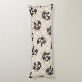 エンツレブチャーマウンテン絵画ドッグのオリジナルドッグアート ボディピロー (裏面 (縦))