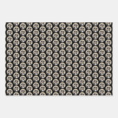 エンツレブチャーマウンテン絵画ドッグのオリジナルドッグアート ラッピングペーパーシート (正面3)