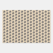 エンツレブチャーマウンテン絵画ドッグのオリジナルドッグアート ラッピングペーパーシート (正面)