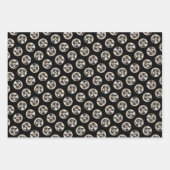 エンツレブチャーマウンテン絵画ドッグのオリジナルドッグアート ラッピングペーパーシート (正面3)