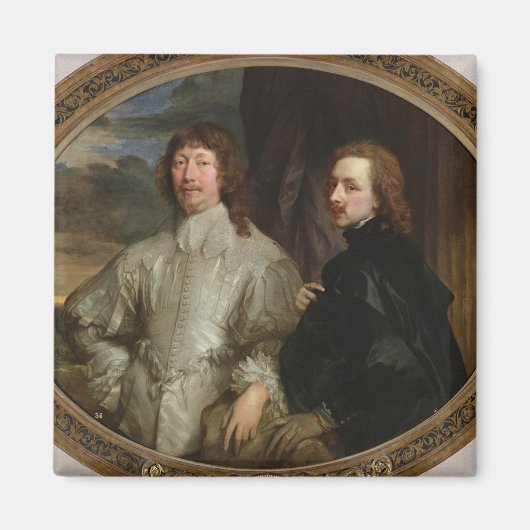 エンディミオン・ポーター卿(1587-1649)とアーティストc. マグネット (正面)