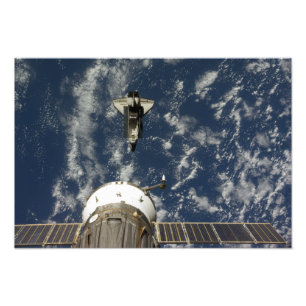 エンデバーおよびSoyuzの宇宙船 フォトプリント