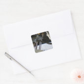 エンデバーの腕が宇宙状態国際的の中 スクエアシール (封筒)