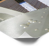 エンデバーの腕が宇宙状態国際的の中 フォトプリント (角)