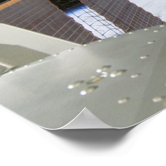 エンデバーの腕が宇宙状態国際的の中 ポスター (角)