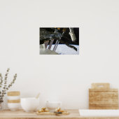 エンデバーの腕が宇宙状態国際的の中 ポスター (キッチン)