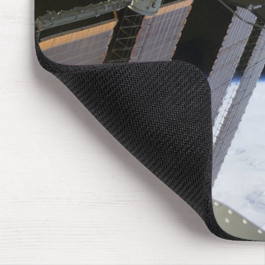 エンデバーの腕が宇宙状態国際的の中 マウスパッド (コーナー)