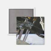 エンデバーの腕が宇宙状態国際的の中 マグネット (正面/裏面)