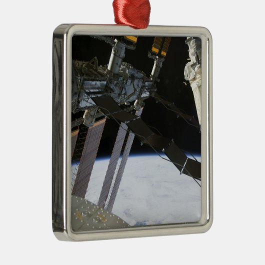 エンデバーの腕が宇宙状態国際的の中 メタルオーナメント (右)