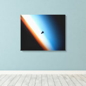 エンデバーサンセットシルエット キャンバスプリント (インサイチュ (ウッドフロア))