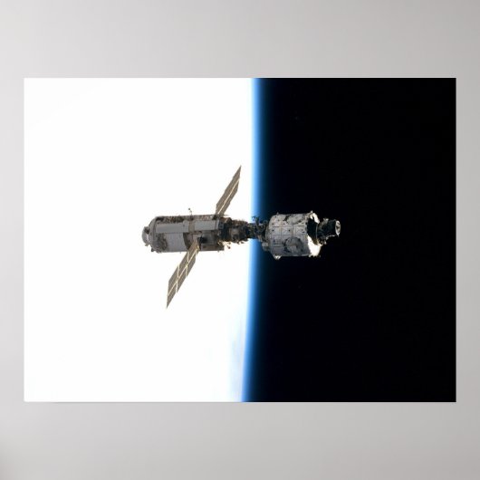 エンデバー国際的トからの宇宙駅の見解 ポスター (正面)