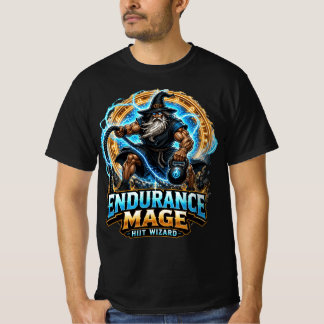 エンデュランスメイジ HIIT ウィザード バトルロープ ファンタジージム Tシャツ