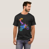 エンデューロオートバイグラフィック Tシャツ (正面フル)