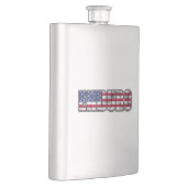 エンデューロマウンテンサイクリングアメリカ国旗 フラスク (右)